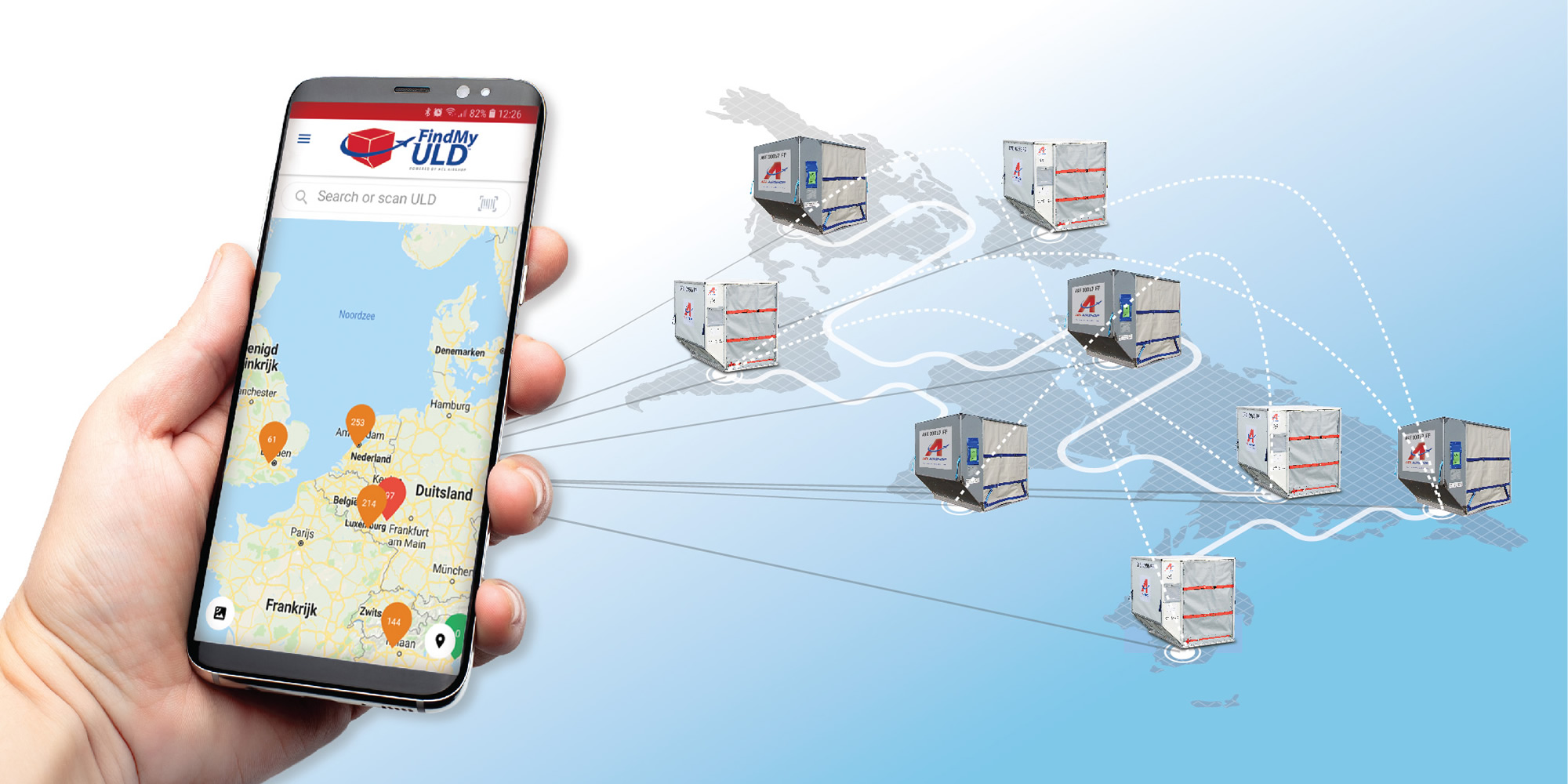 FindMyULD™ - The Free ULD Tracking + Control App from ACL Airshop